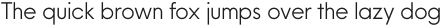 Einstellung Thin otf (100)