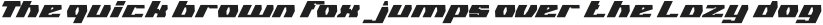 GLADIATOR SPORT Bold Italic otf (700)