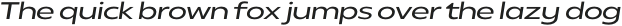 Radiate Sans Regular Semi Expanded Italic otf (400)