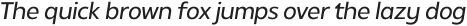 Radiate Sans Regular Italic otf (400)