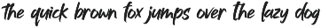 Jushley Shine - BRUSH FONT preview