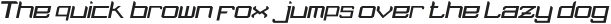Tenro Italic otf (400)