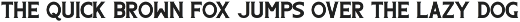 The Blue Font preview