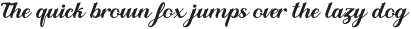 Milarose Script Regular otf (400)