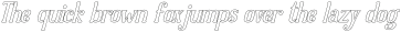 Dolphins Outline Italic otf (400)