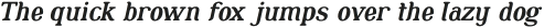 Lunaris Medium Italic otf (500) Sample