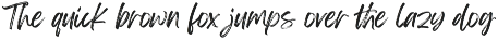 Feeling Passionate - Brush Font font preview