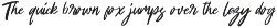 Winsho Brush Typeface preview