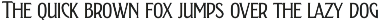 Andarillo - Display Font preview
