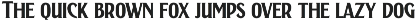 Andarillo - Display Font preview