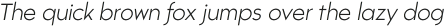 Trakya Sans 300 Light Italic otf (300)