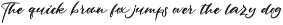 Rantting Tjinta - Handwritten Font preview