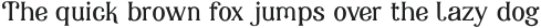 Quadrim Light otf (300) Sample
