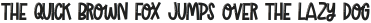 Scroobius Font Regular otf (400)