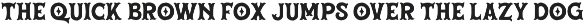 Dehors - Western Display Typeface font preview