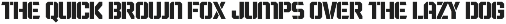 Wargate - Stencil Family font preview