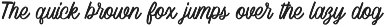 Manokwary - Clean Brush Script preview