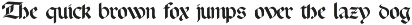 Blackletter Gothic Font Ronna preview