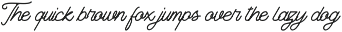 The Banten - Monoline Script Font preview
