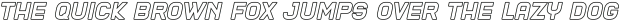 Blame 2 Outline Italic otf (400)