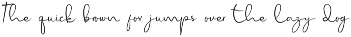Hello Galleria Modern Elegant Font preview