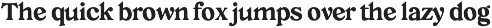 Creolia Typeface preview