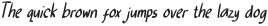 Rambejaji Italic otf (400)