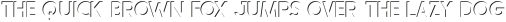 The USA - Shading Regular otf (400) Sample