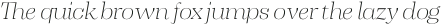Tonus Display Thin Italic otf (100)