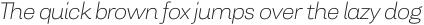 Tonus Sans Thin Italic otf (100)