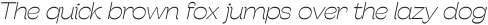 Stinger Wide Thin Italic otf (100)