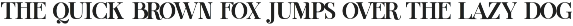 Kampium Serif Font preview