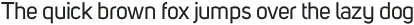 Uni Sans otf (400)
