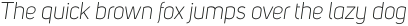 Uni Sans Light Italic otf (300)