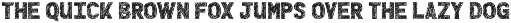 Chalk Zone - a Natural Chalk Font font preview