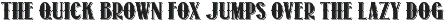 1873 Winchester Font preview