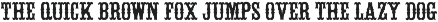 White Vinegar Font preview