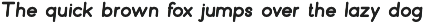 Bubbble Gum - sans serif typeface preview