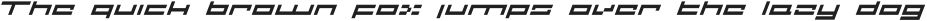 PROSTY Extended Black Italic otf (900) Sample