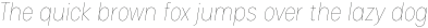 Izmir Narrow ExtraLight Italic otf (200)