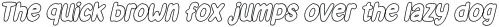 Chunchupan Italic Outline otf (400)