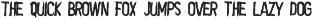 CRUSH FONT preview