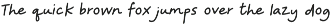 Just Saying Handwritten Font font preview