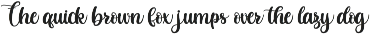 Butterfly - Lovely Calligraphy Font preview