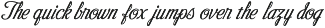 Victory Script Aged preview