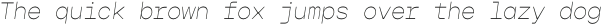 Gopher Mono Thin Italic otf (100)