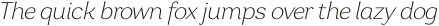 Garbata Extralight Italic otf (200)