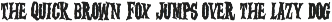 Demon Glow - Horror Font preview