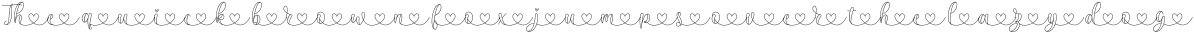 Monolove connect love regular ttf (400) Sample