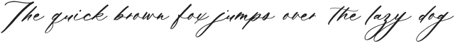 Auteur Script otf (400) Sample